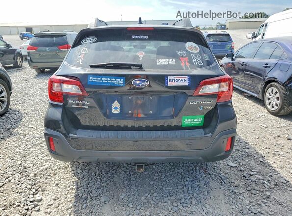 4S4BSANC4K3313271 2019 SUBARU OUTBACK Black უკანა ხედი