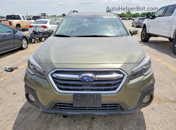 4S4BSANC4K3328241 2019 SUBARU OUTBACK Green Front view