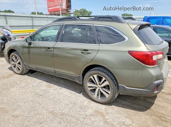 4S4BSANC4K3328241 2019 SUBARU OUTBACK Green Rear left