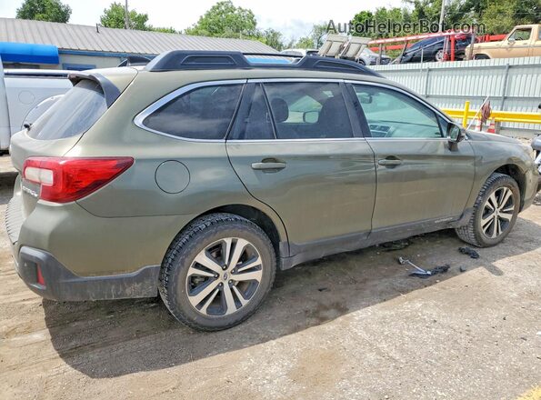 4S4BSANC4K3328241 2019 SUBARU OUTBACK Green Rear right