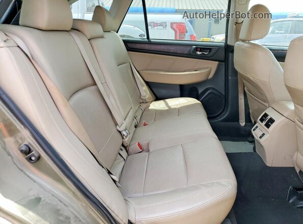 4S4BSANC4K3328241 2019 SUBARU OUTBACK Green Rear seats view