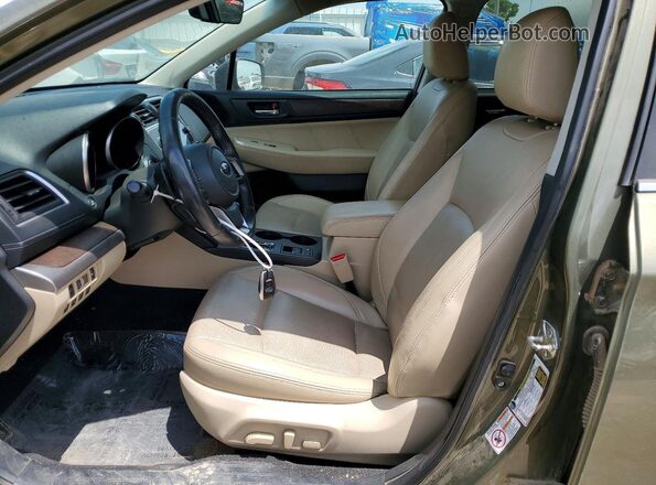 4S4BSANC4K3328241 2019 SUBARU OUTBACK Green Front interior view