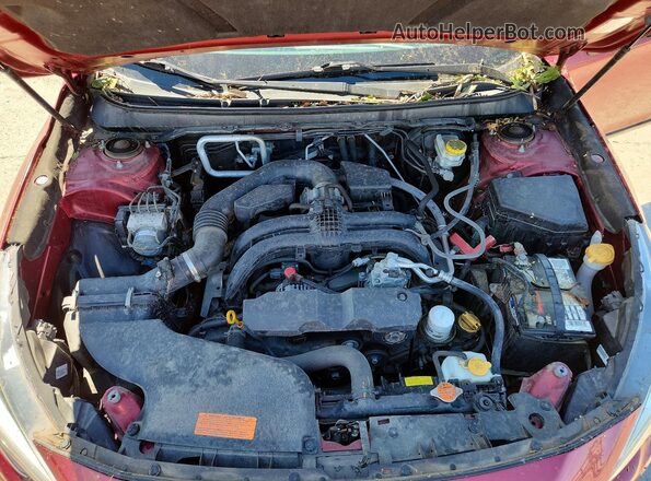 4S4BSANC4K3345279 2019 SUBARU OUTBACK Maroon Widok wnętrza z tyłu