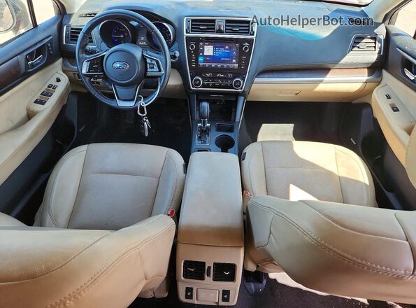 4S4BSANC4K3345279 2019 SUBARU OUTBACK Maroon Widok deski rozdzielczej