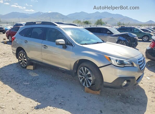 4S4BSANC5H3218596 2017 SUBARU OUTBACK Gold Przód prawy
