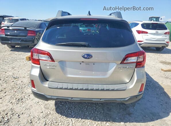 4S4BSANC5H3218596 2017 SUBARU OUTBACK Gold Widok z tyłu