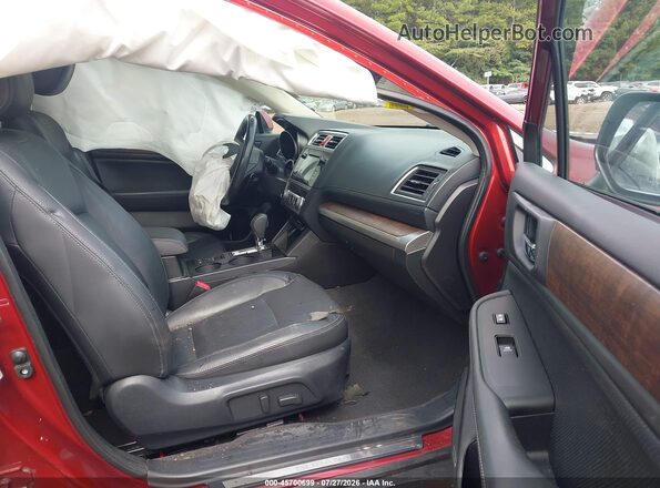 4S4BSANC5H3223622 2017 SUBARU OUTBACK Red Vista interior delantera