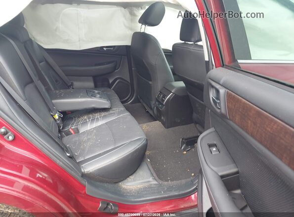 4S4BSANC5H3223622 2017 SUBARU OUTBACK Red Vista de la etiqueta del VIN