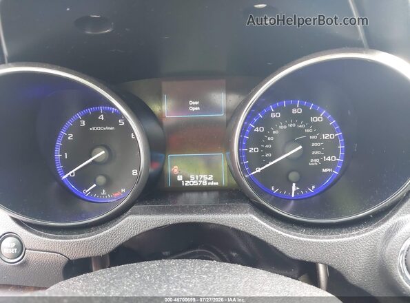 4S4BSANC5H3223622 2017 SUBARU OUTBACK Red Vista de los asientos traseros
