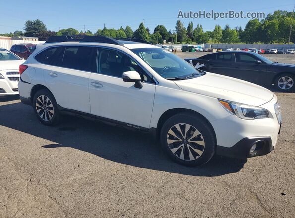 4S4BSANC5H3224012 2017 SUBARU OUTBACK White Передня права чверть
