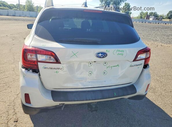 4S4BSANC5H3224012 2017 SUBARU OUTBACK White Вид ззаду
