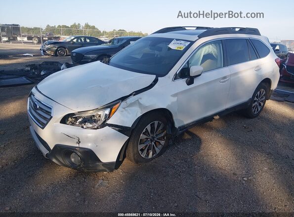4S4BSANC5H3275087 2017 SUBARU OUTBACK White Przód lewy