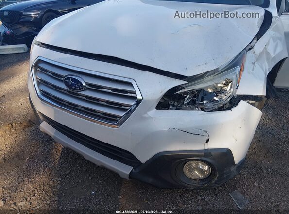 4S4BSANC5H3275087 2017 SUBARU OUTBACK White Widok z przodu
