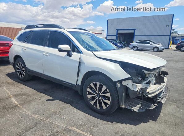 4S4BSANC5H3292407 2017 SUBARU OUTBACK White Przód prawy