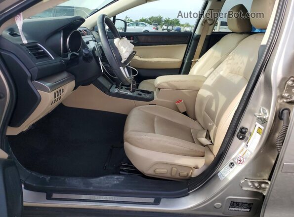4S4BSANC5H3418829 2017 SUBARU OUTBACK Silver Front interior view