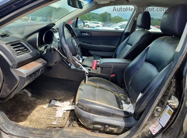 4S4BSANC5J3200783 2018 SUBARU OUTBACK Black წინა სალონის ხედი