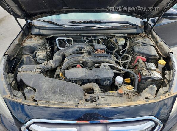 4S4BSANC5J3200783 2018 SUBARU OUTBACK Black უკანა სალონის ხედი