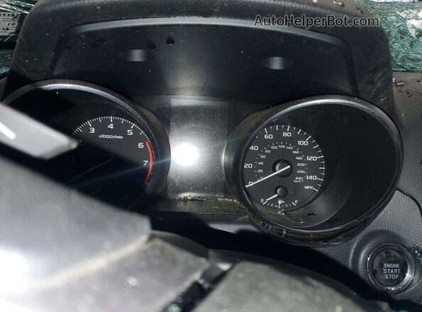 4S4BSANC5J3228289 2018 SUBARU OUTBACK Black Вид щитка приладів