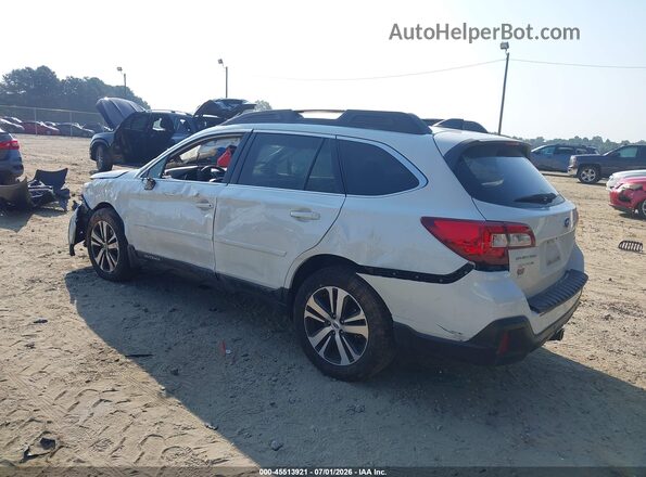 4S4BSANC5J3333916 2018 SUBARU OUTBACK White Rear left