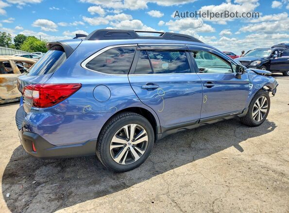 4S4BSANC5J3370738 2018 SUBARU OUTBACK Blue Rear right