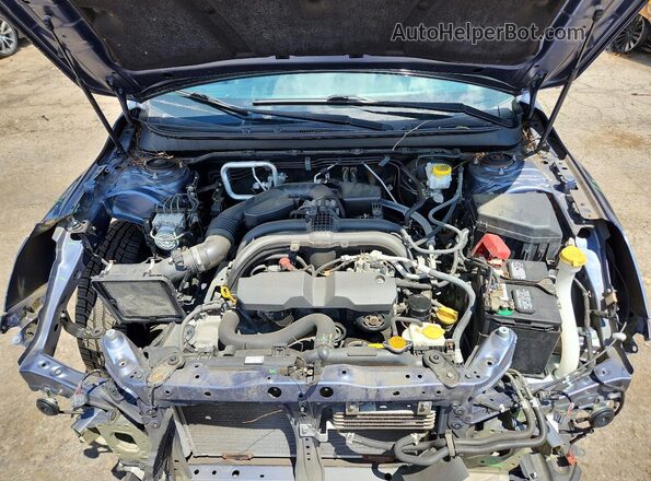 4S4BSANC5J3370738 2018 SUBARU OUTBACK Blue Engine compartment view
