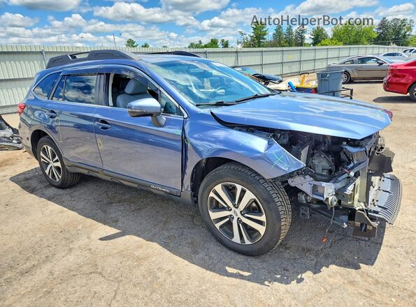 4S4BSANC5J3370738 2018 SUBARU OUTBACK Blue Front right