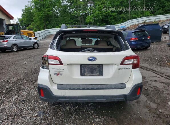 4S4BSANC5K3265926 2019 SUBARU OUTBACK Белый Вид сзади