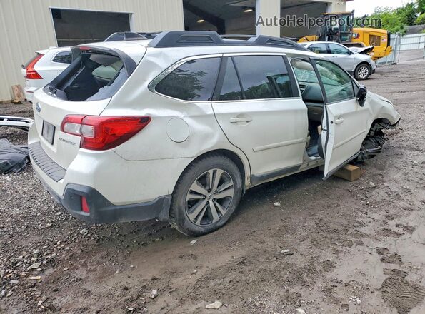 4S4BSANC5K3265926 2019 SUBARU OUTBACK Белый Задняя правая четверть