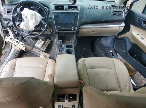 4S4BSANC5K3265926 2019 SUBARU OUTBACK Белый Вид панели приборов