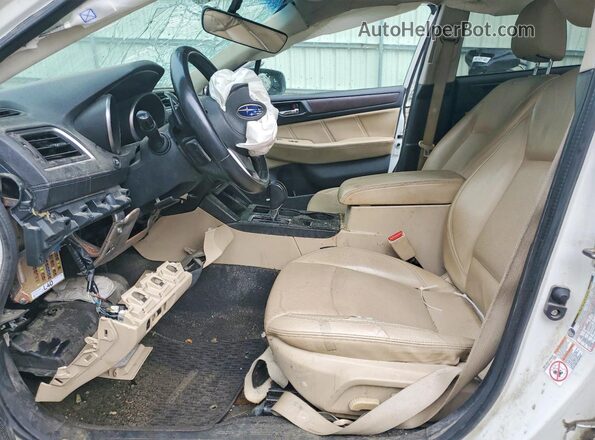 4S4BSANC5K3265926 2019 SUBARU OUTBACK Белый Вид салона спереди