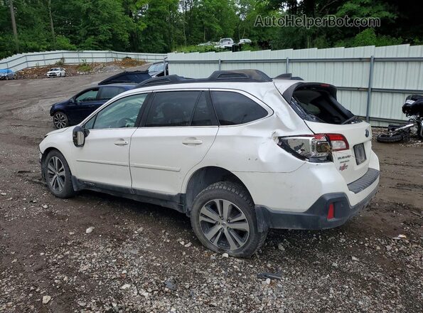 4S4BSANC5K3265926 2019 SUBARU OUTBACK Белый Задняя левая четверть