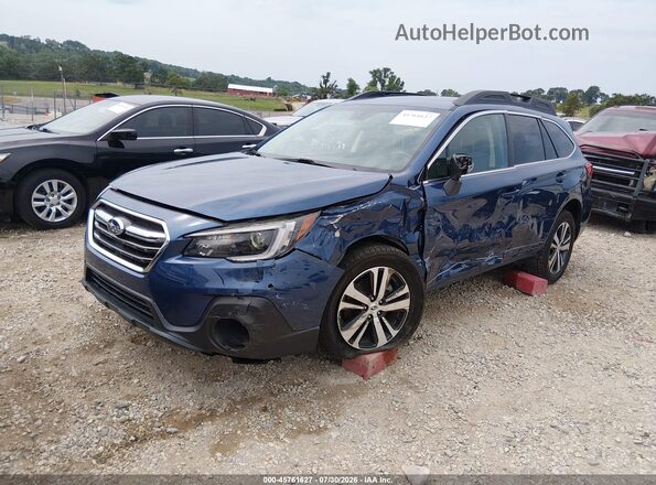4S4BSANC5K3300836 2019 SUBARU OUTBACK Blue Przód lewy