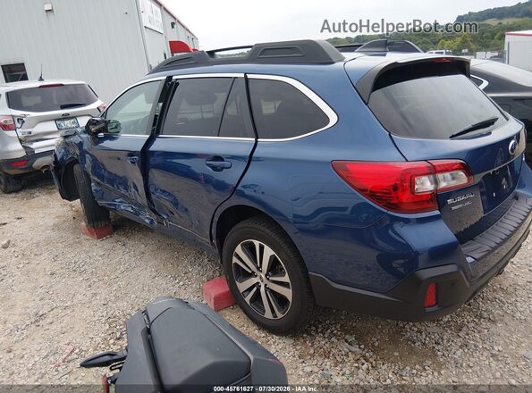 4S4BSANC5K3300836 2019 SUBARU OUTBACK Blue Tył lewy