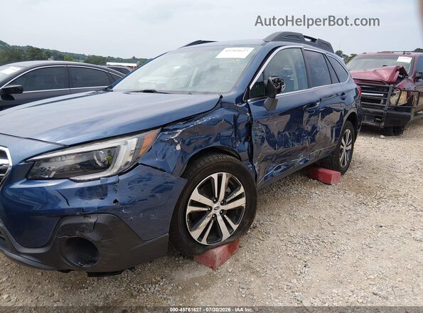 4S4BSANC5K3300836 2019 SUBARU OUTBACK Blue Widok z przodu