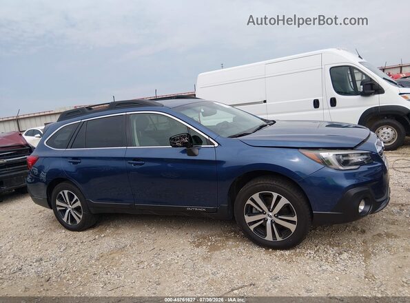 4S4BSANC5K3300836 2019 SUBARU OUTBACK Blue Widok wnętrza z tyłu