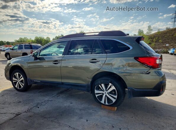 4S4BSANC5K3366125 2019 SUBARU OUTBACK Green Tył lewy