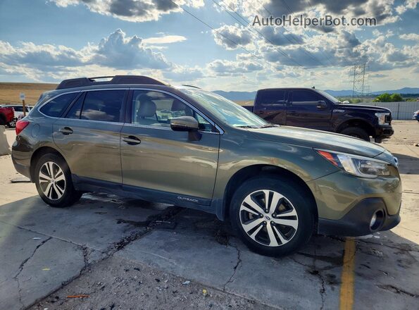 4S4BSANC5K3366125 2019 SUBARU OUTBACK Green Przód prawy