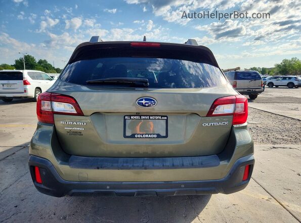 4S4BSANC5K3366125 2019 SUBARU OUTBACK Green Widok z tyłu