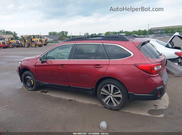 4S4BSANC5K3369333 2019 SUBARU OUTBACK Red 360 interior view
