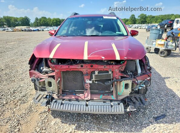 4S4BSANC5K3372586 2019 SUBARU OUTBACK Red Դիմացի տեսք