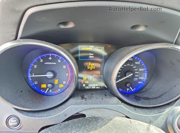 4S4BSANC5K3372586 2019 SUBARU OUTBACK Red Սարքավորումների վահանակի տեսք