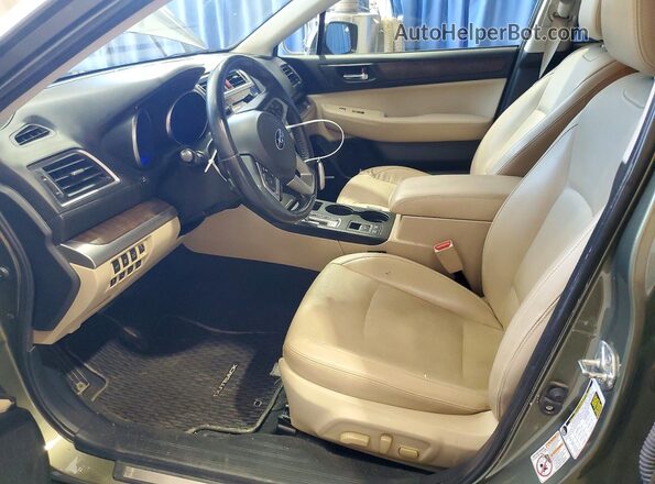 4S4BSANC6G3227628 2016 SUBARU OUTBACK Коричневый Вид салона спереди