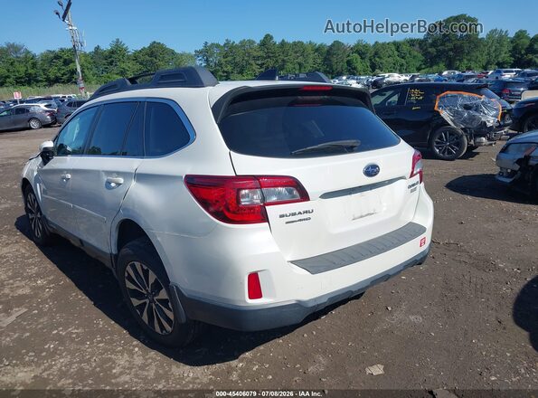 4S4BSANC6G3292124 2016 SUBARU OUTBACK Белый Задняя левая четверть