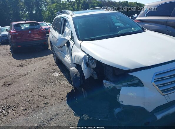 4S4BSANC6G3292124 2016 SUBARU OUTBACK Белый Вид спереди