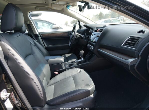 4S4BSANC6H3269573 2017 SUBARU OUTBACK Черный Вид салона спереди