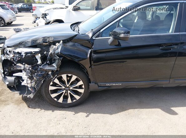 4S4BSANC6H3269573 2017 SUBARU OUTBACK Черный Вид задней части салона