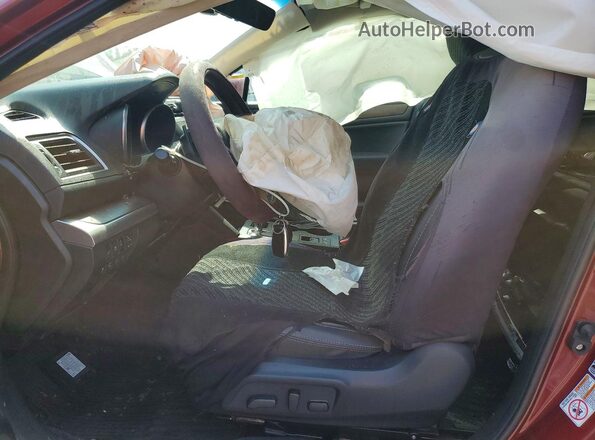 4S4BSANC6H3276443 2017 SUBARU OUTBACK Red Вид салону спереду