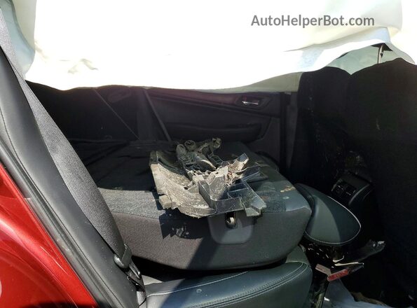 4S4BSANC6H3276443 2017 SUBARU OUTBACK Red Вид задньої частини салону