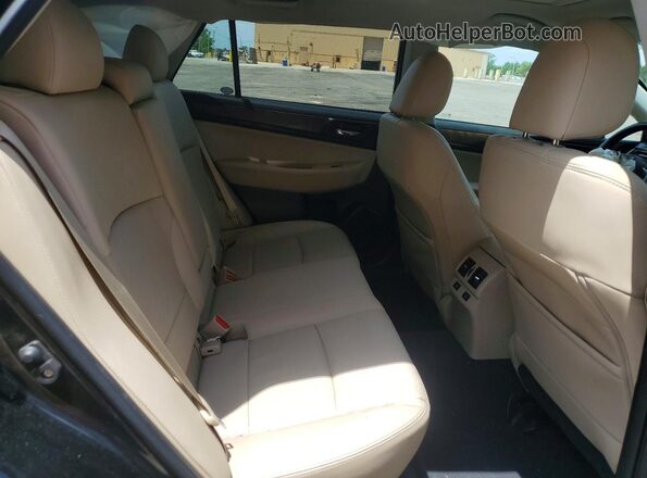 4S4BSANC6H3311496 2017 SUBARU OUTBACK Черный Вид задних сидений