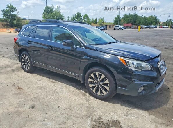 4S4BSANC6H3311496 2017 SUBARU OUTBACK Черный Передняя правая четверть